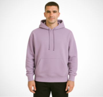 Oversized Heavyweight Hoodie – Roomy Fit, 100% Cotton, Plush Fleece, Drop Shoulders, Large Kangaroo Pocket, Designer Embroidery, Adjustable Drawcord Hood, Fashion Statement, All Colors, Easy Washing